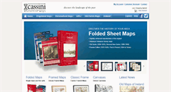 Desktop Screenshot of cassinimaps.co.uk